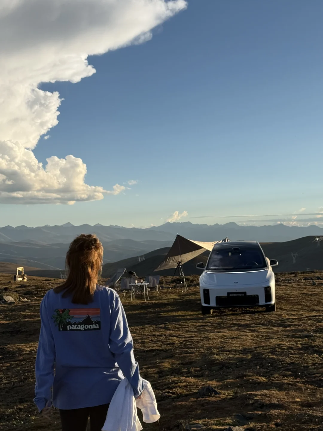 在黑石城🏔️ 真的可以同时看到贡嘎+雅拉！