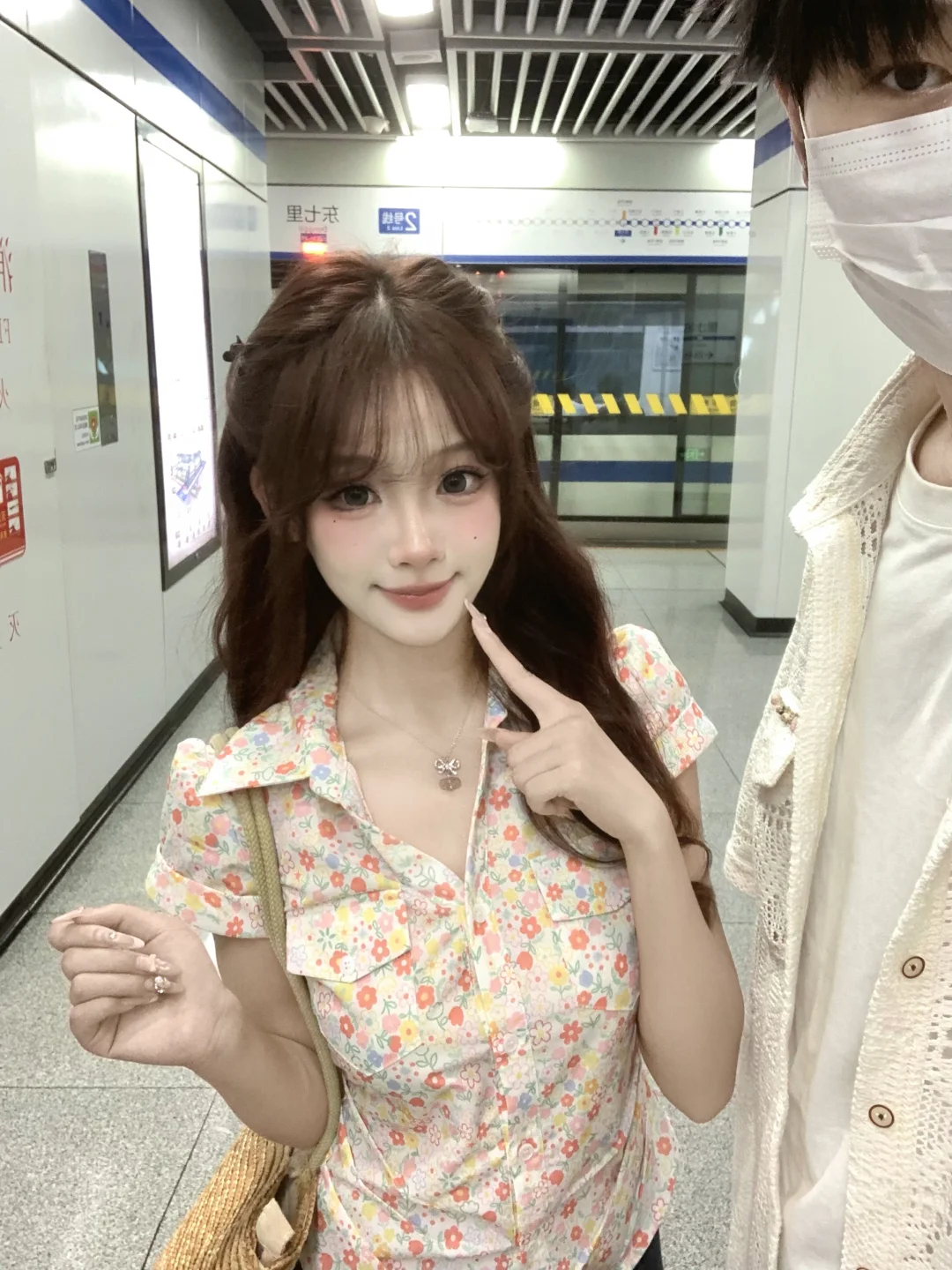 我女朋友今天真的好可爱啊！！！