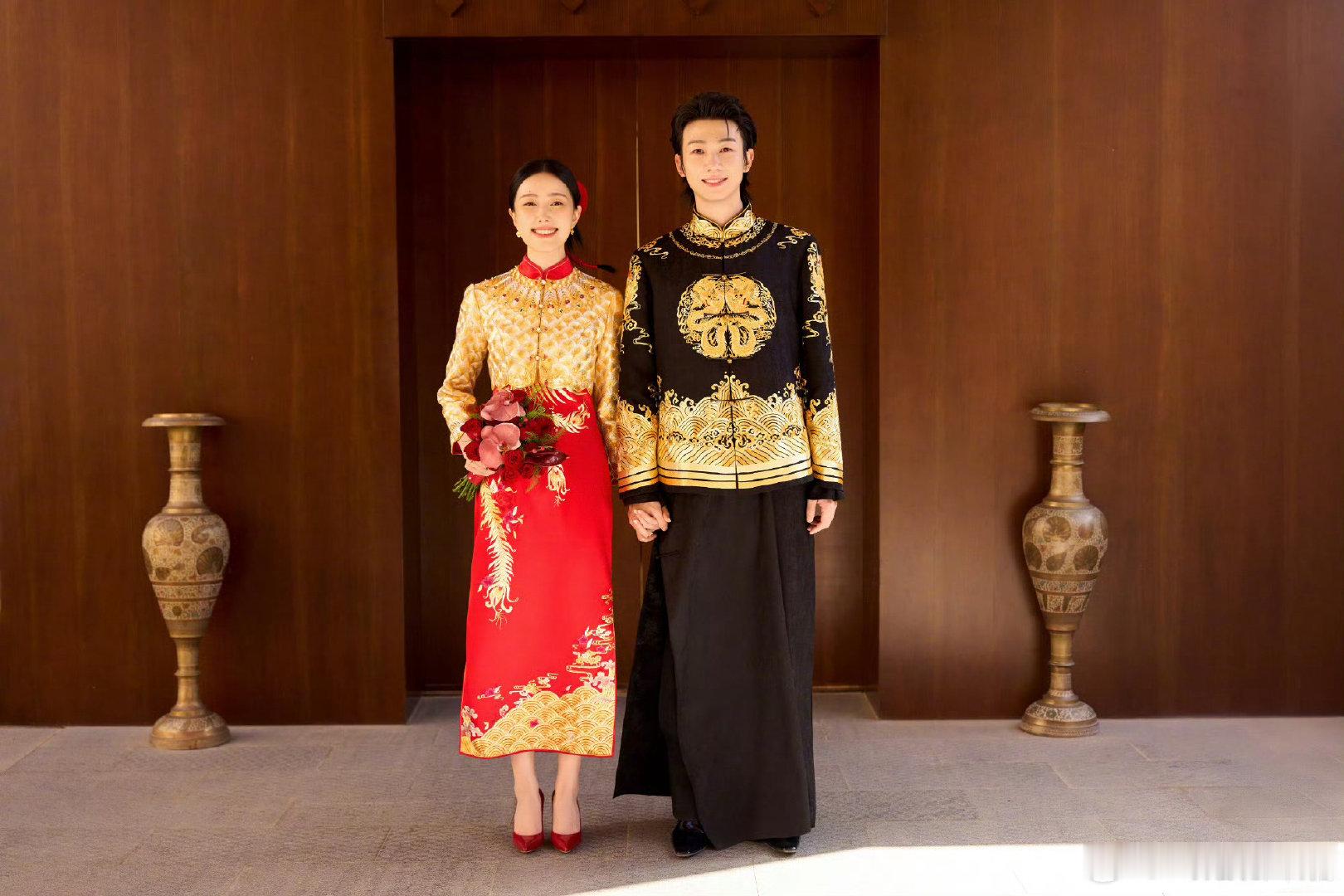 #白举纲婚礼照片#祝福！ ​