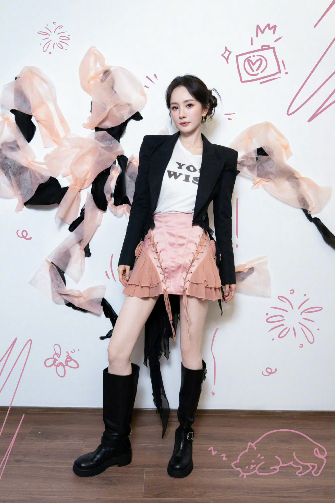 #杨幂 地表最强166.5#满分女来的#杨幂时髦女王闪现# ​