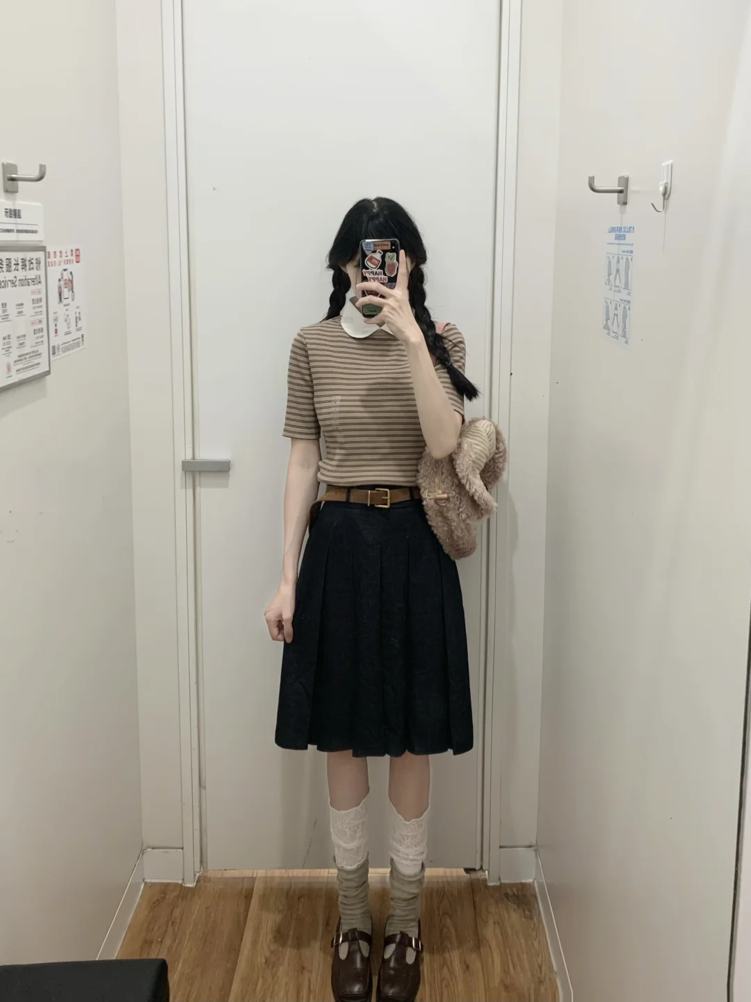59r捡漏入手优衣库miumiu小衫🍪1套好乖好韩