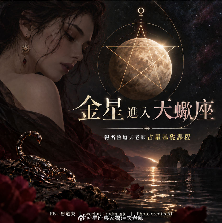 或许最近你想知道的的已经不只是「喜不喜欢」，而是：能不能有一个更肯定的答案？明天金星进入天蝎座，象征着人们对感受的执着。那些曾经发生过的事情，可能没有那么容易被遗忘。尤其这段时间变化太多，我们可能比平常更需要安全感，需要更多的保证，也需要更多的承诺。但就在这个时候，金星同时四分冥王星。那些让人难堪的感受可能再次浮上台面，特别是与情感、财务及人际有关的挑战。不过，金星在水元素有一个不容易被注意到的优点，就是保持冷静。因为这些事情并不一定只有现在这一次处理的机会。未来两个月内，我们还有机会再次面对与处理这些情感、财务及人际议题。而真正值得注意的是，接下来金星还有重要的提醒。话说，今天晚上9:00 我会跟 布莱恩 老师直播谈星10月3日，金星将从天蝎座8度开始逆行，展开一段长达41天的逆行旅程。在这段期间，金星将与太阳形成下合相，而这个重要的时刻，也被视为新一轮金星周期的起点。每八年，金会重复在五个相似的星座与度数与太阳形成下合相，这些位置被视为"金星的五芒星点"，也是一系列重要的星相。...
