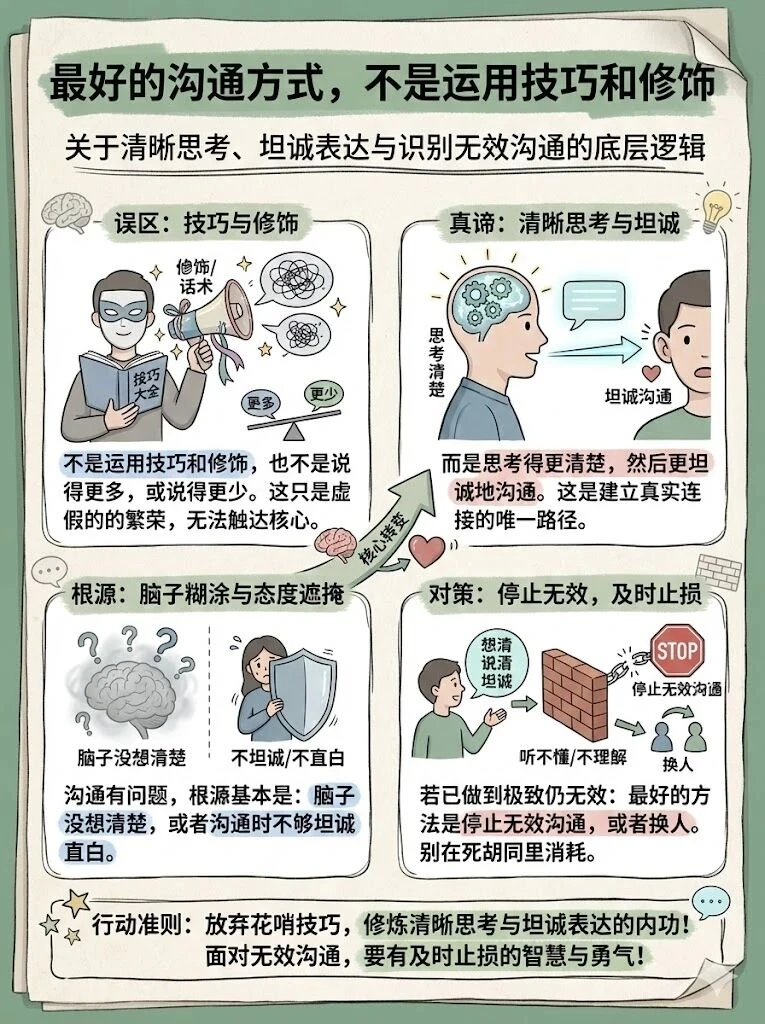 别再迷信沟通技巧了！真正的好关系 2 件事