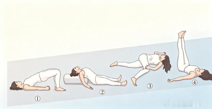 【睡前拉伸背部睡得更香】，如果睡前拉伸背部，不仅能让不良姿势得到改善...