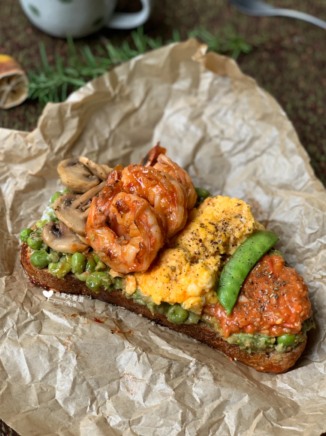 4色蜂蜜荷兰豆泰虾Tapas🦐发掘食材原本味道