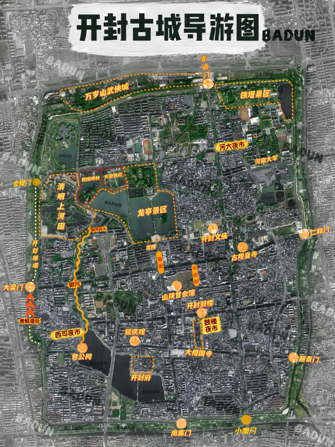 一次说清开封古城旅游攻略
