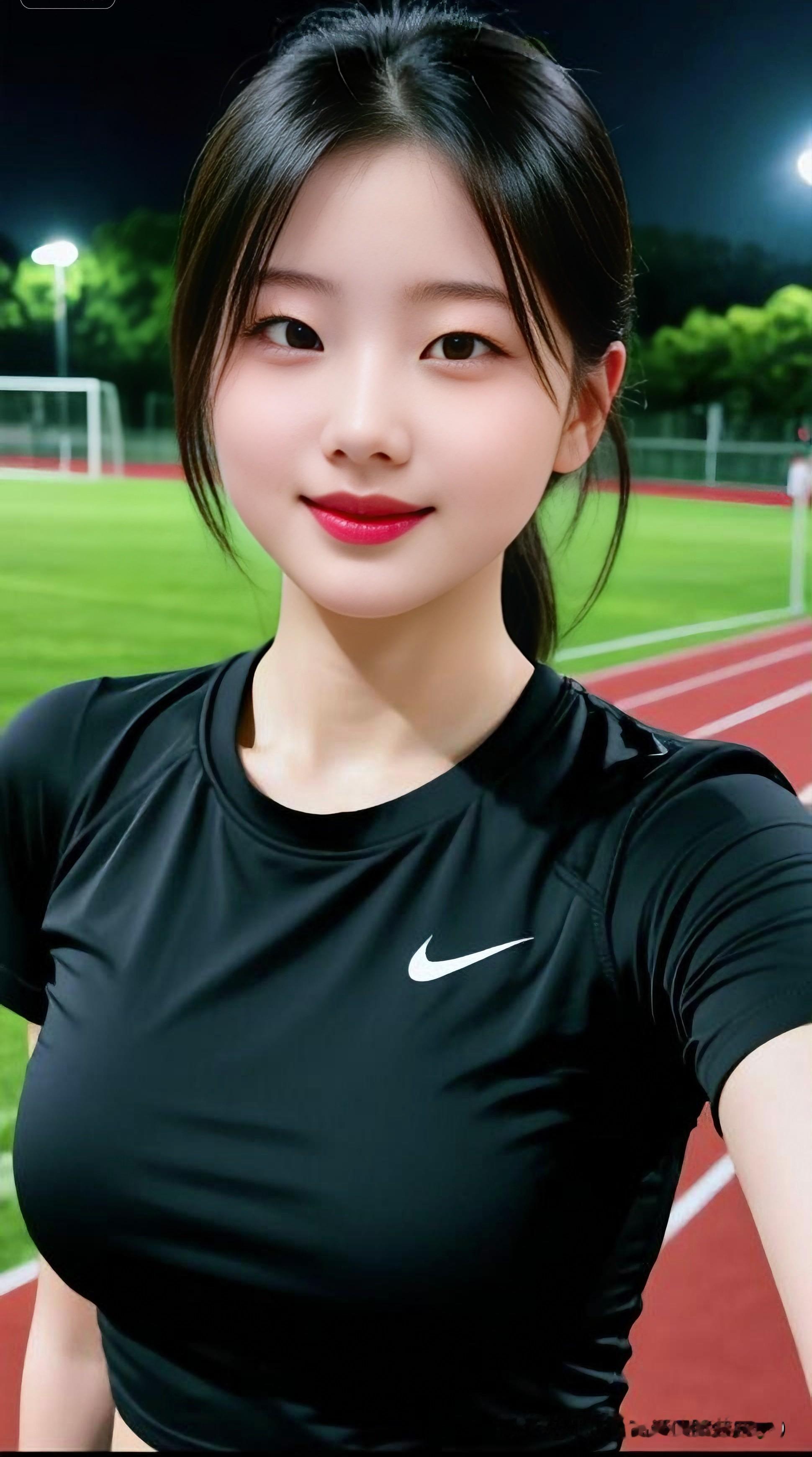 御姐和辣妹，我都爱得不行！就像韩国赛车女郎，有着甜妹脸、辣妹身材，还自...