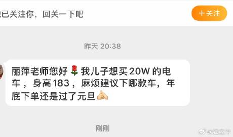 20万的电车，如果是20万以内，可以看看零跑，小鹏mona，蔚来et5...