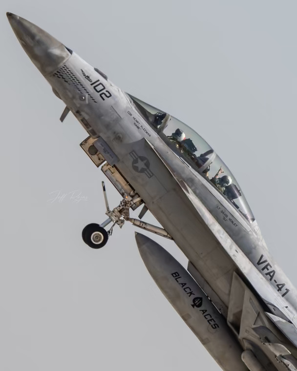 美国海军舰载机F/A-18F潜艇机沉标志