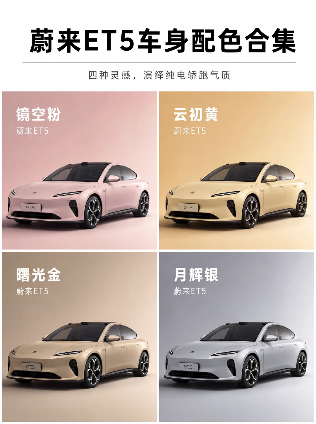 选蔚来ET5颜色之前先想好每天几点出门