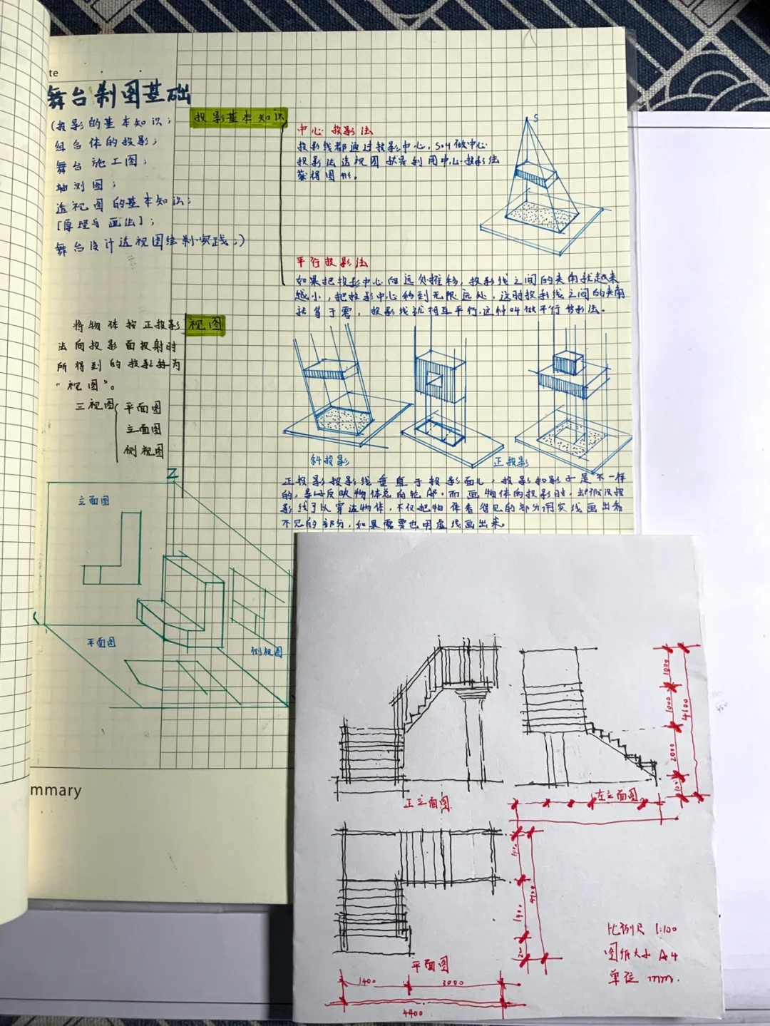 舞台制图基础——手写笔记20