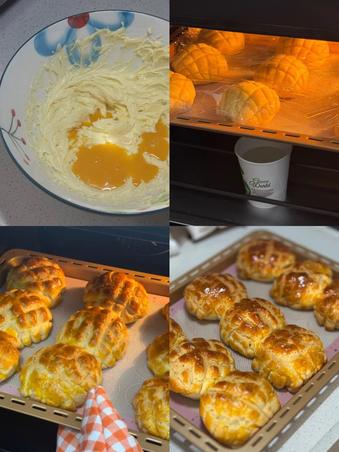 吃一百次都不会腻的港式酥皮菠萝包3.0