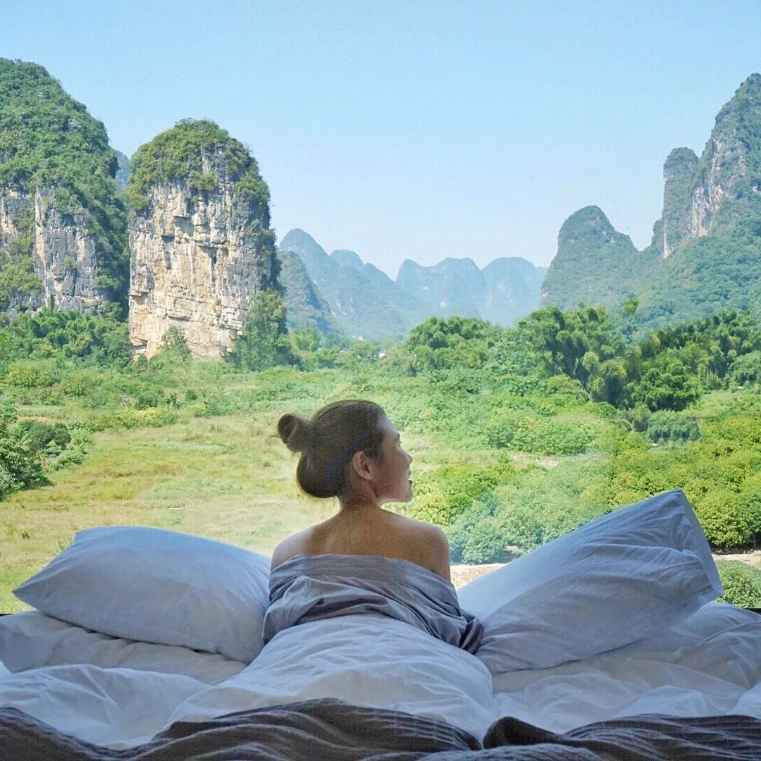 阳朔网红民宿|在水一方，枕着万水千山而眠