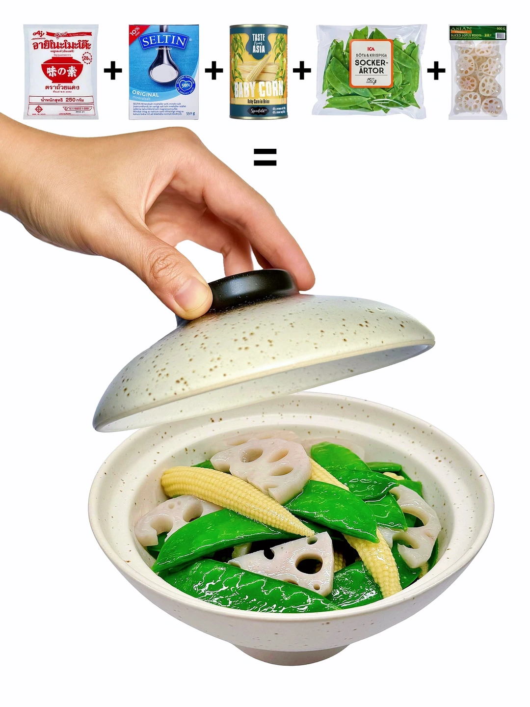 原来微波炉也有锅气！