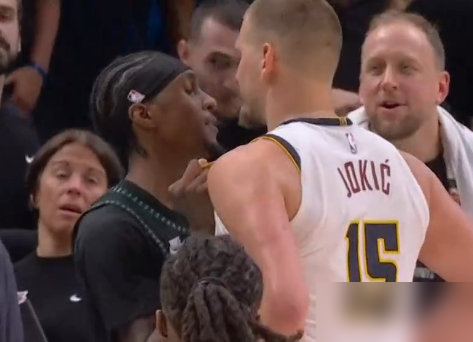 就为个垃圾时间的上篮，MVP约基奇差点把森林狼替补席给掀了！ 比赛就...