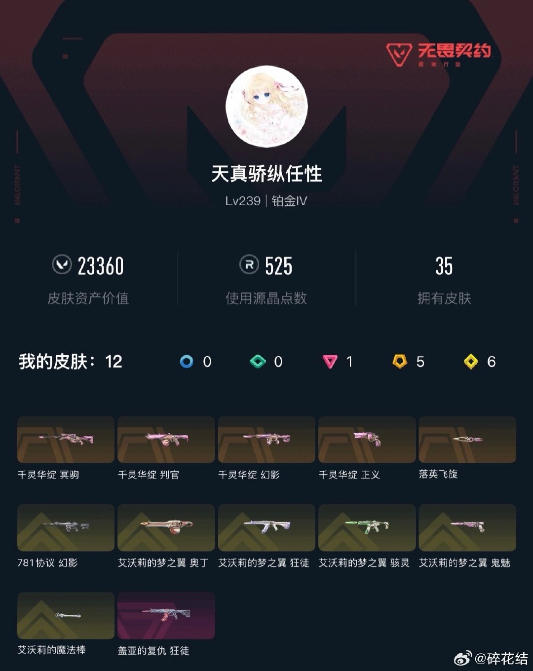 #荣耀茶话会[超话]#  有没有老婆想玩这个手瓦号的 全满级有炫彩 日5周25月65 自由度高扫码登我不上号 ​