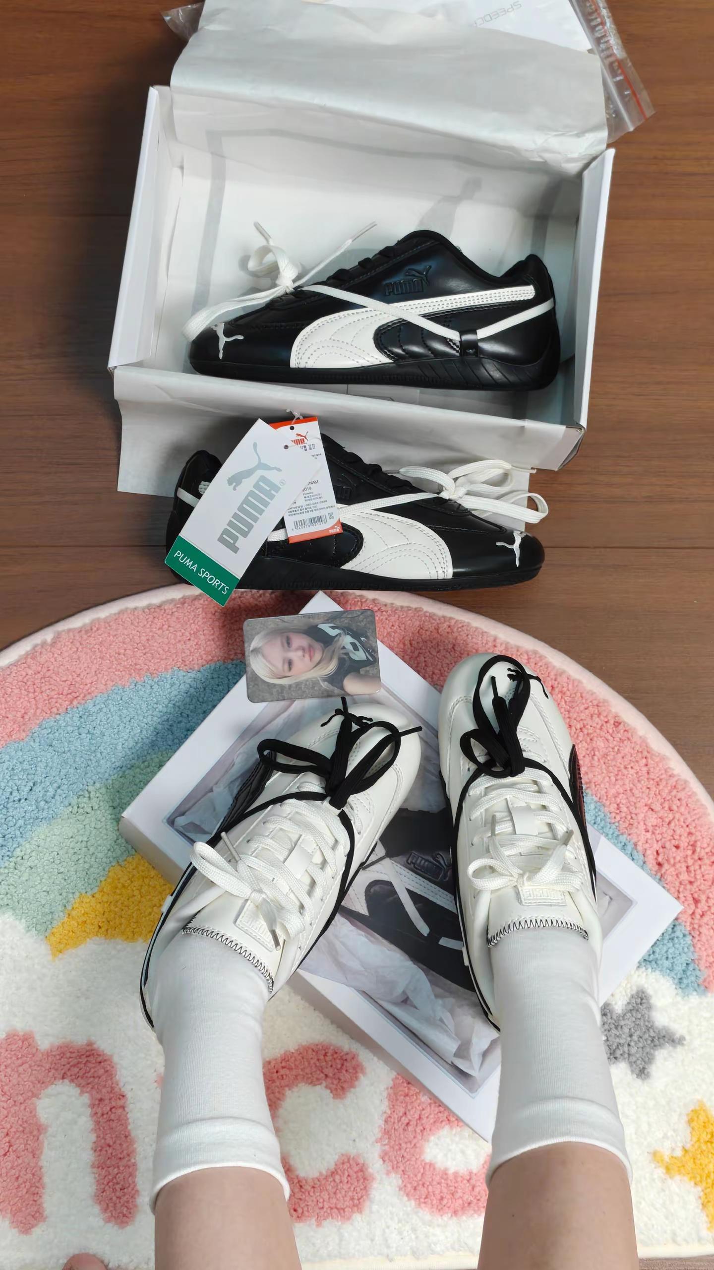 黑白只能留一双 世界难题！puma 朴彩英