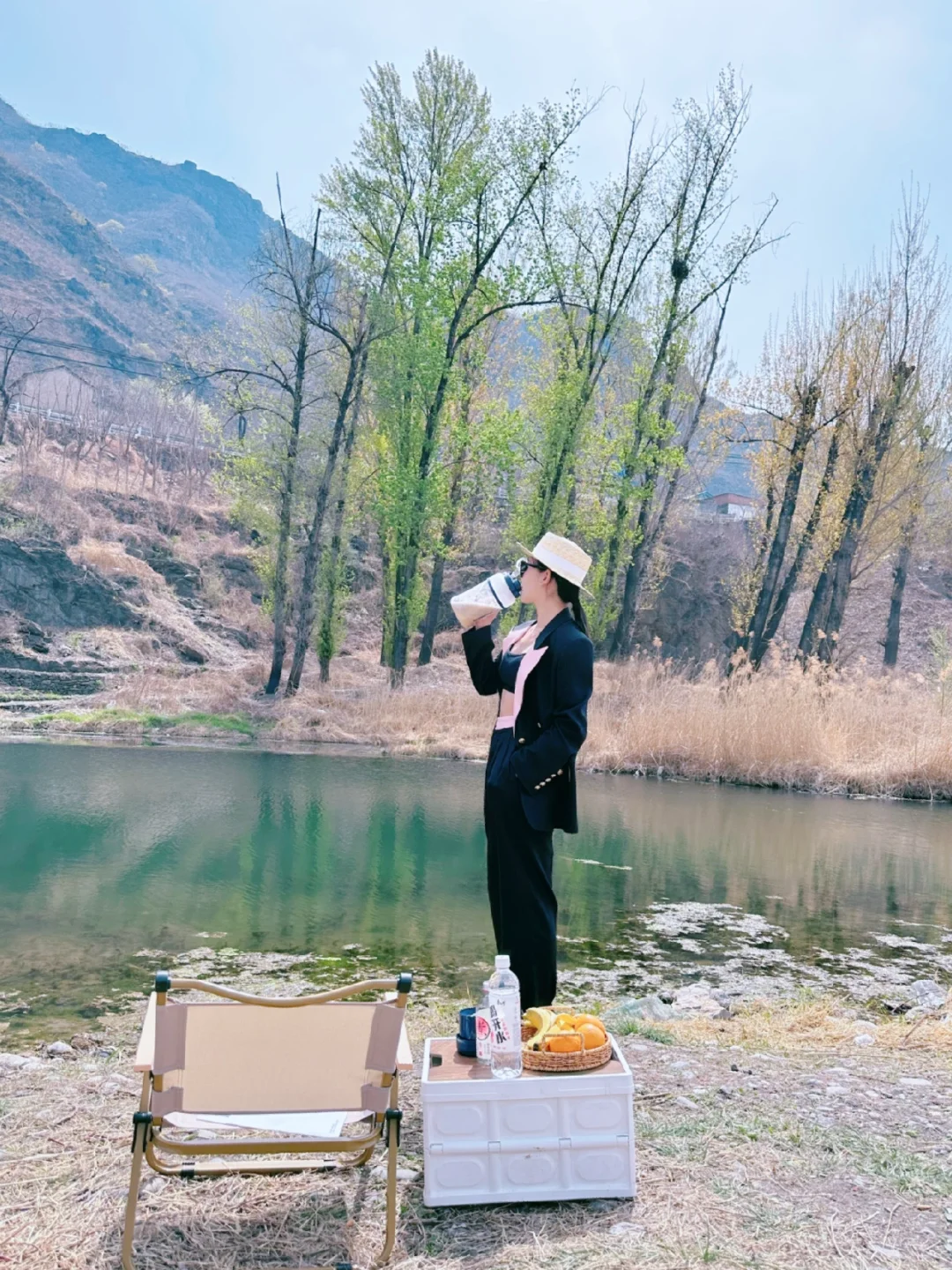 开车直达水边，北京宝藏免费露营地yyds❗️