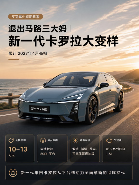 究极逆袭｜新一代卡罗拉 重磅来袭