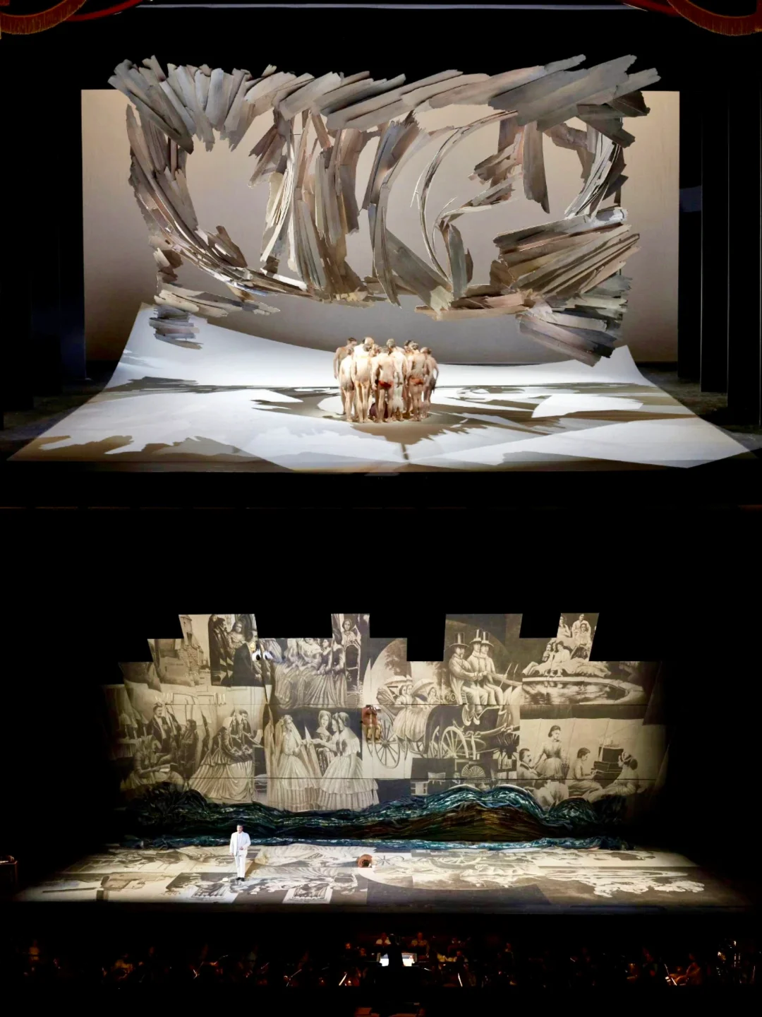 舞美大师们将舞台设计打破了想象的限制