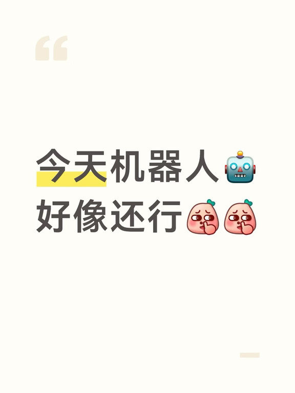 人形机器人🤖有持续性吗