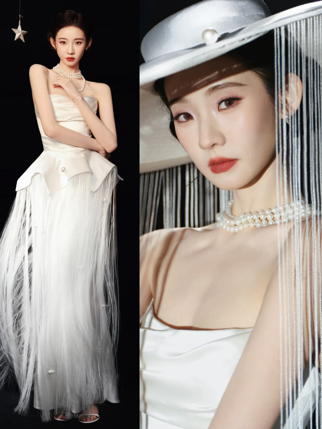 微博之夜红毯女星出发图，谁的造型眼前一亮