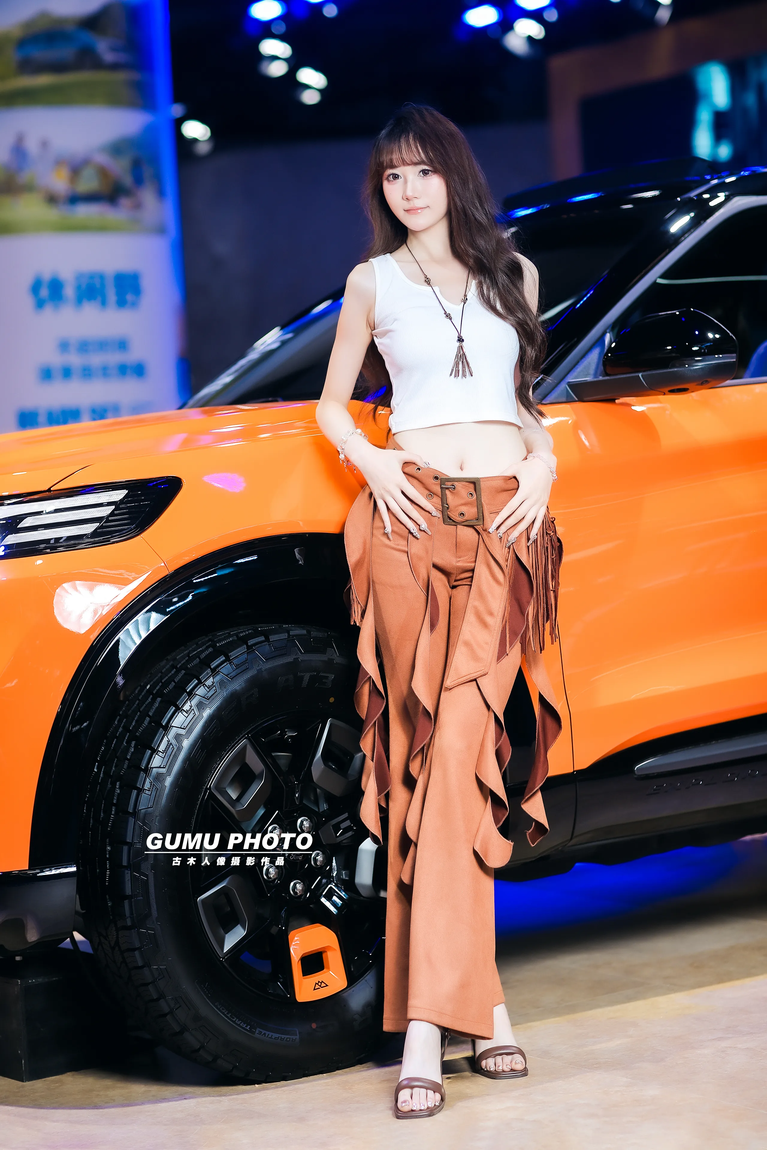 2026成都车展长安福特展台模特