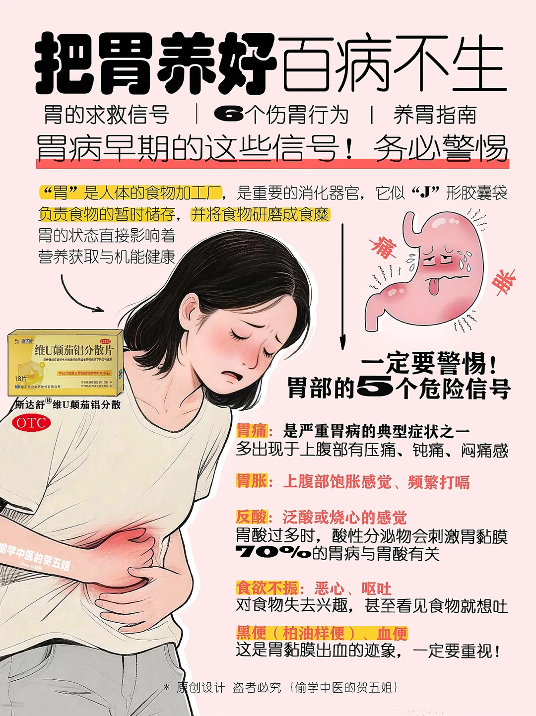 警惕❗️胃病早期信号❗️ 把胃养好百病不生✅
