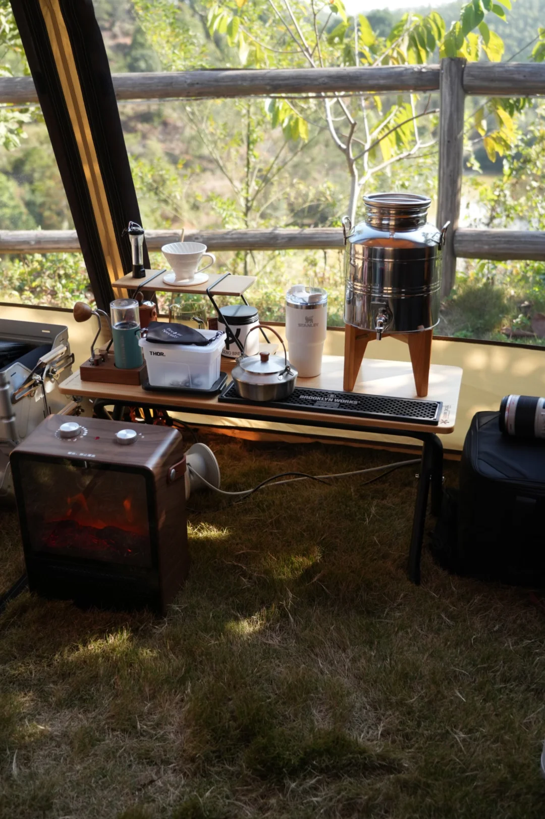 隧道帐蓬布置分享