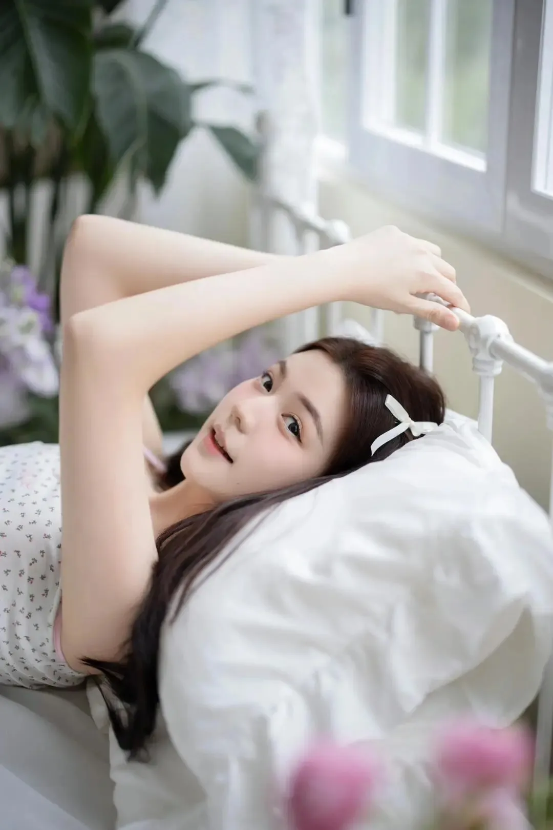 美女写真 阳光洒进来的午后，慵懒的午后时光。、＃😜