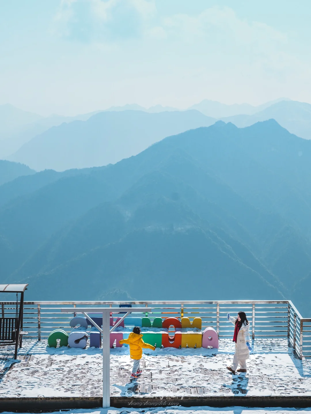 湖北！宜昌小瑞士的童话世界，雪景绝了！🏔️