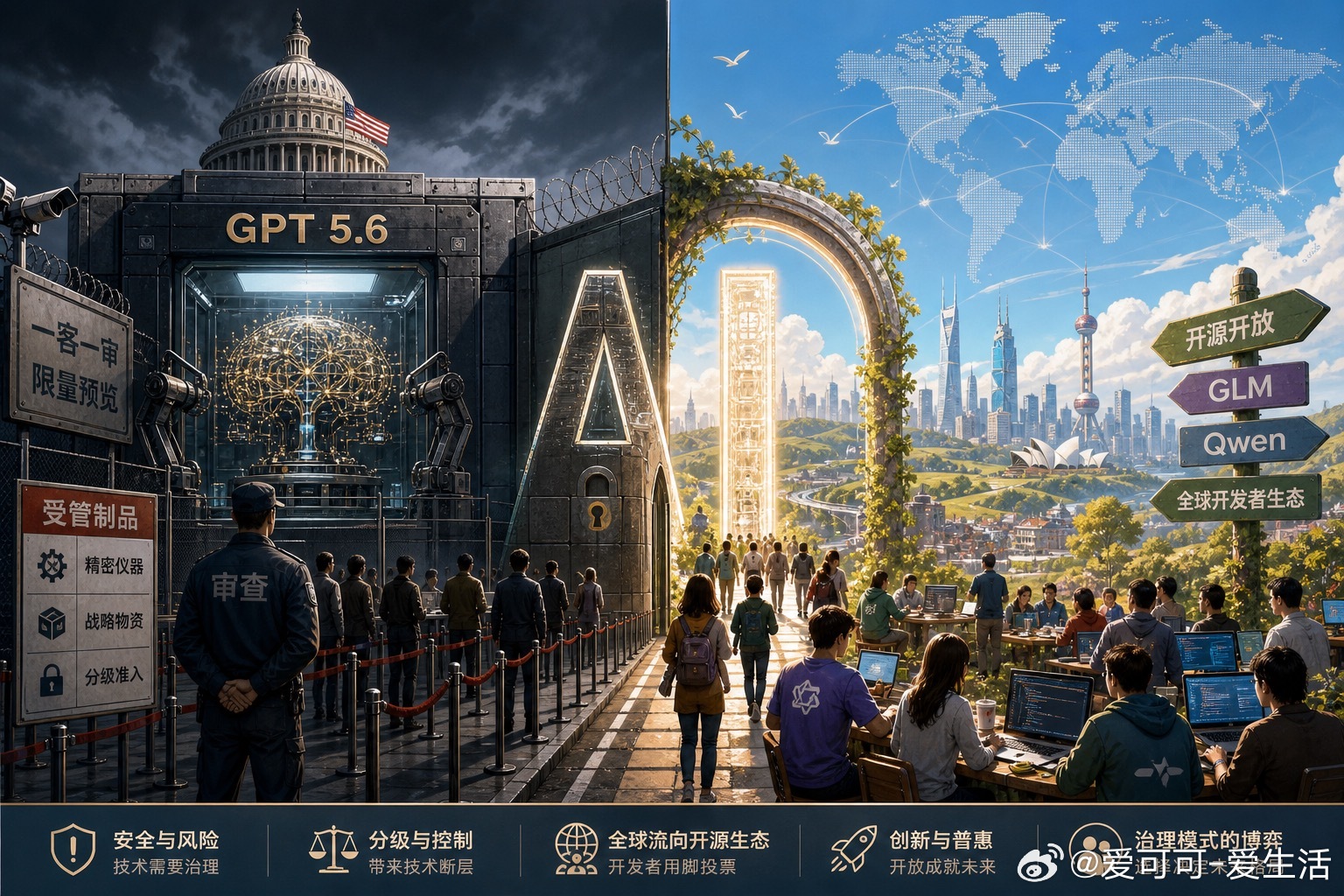 【AI 准生证时代：当 GPT 5.6 变成“特供”物资】  美国政府...
