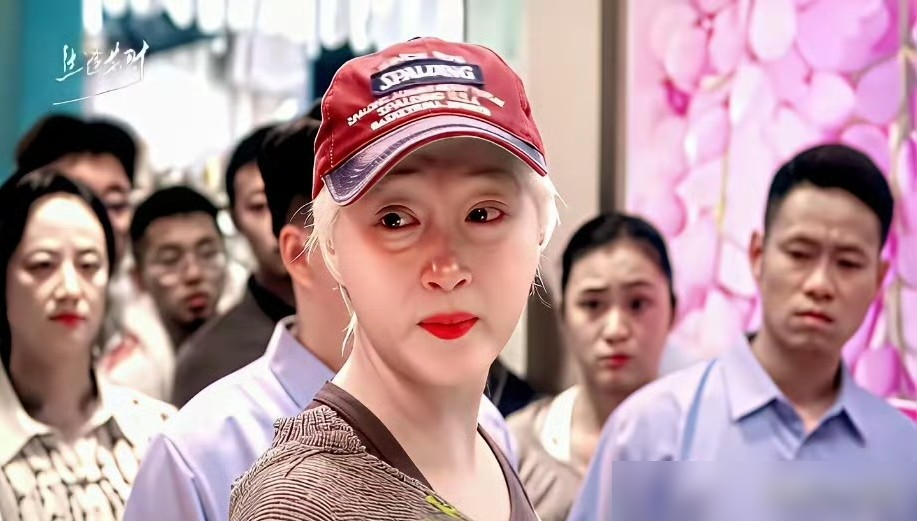关晓彤把眉毛漂白了，顶着一头白毛素颜就往镜头前站。
不是滤镜，不是特效妆，是真的把自己往病里整。她演的白化病女孩齐时，跟王子奇演的曹信同一天出生，医院一个疏忽，两家孩子抱错了，这一错就是三十年。
镜头怼着脸拍，皮肤白得透光，睫毛都是浅的。没有包袱，没有打光补救，只有那股特立独行的倔劲儿。剧里齐时