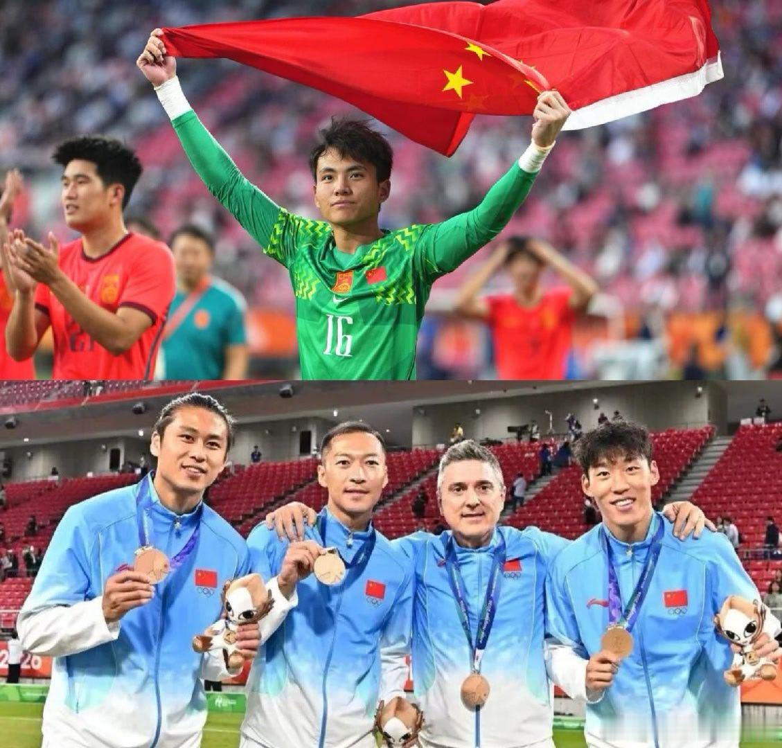 ⚽亚运会🇨🇳中国男足铜牌之数字“三”：
一，最为幸运三人：吴曦，张玉宁，朱辰杰。
        （能以超龄身份加入且取得了铜牌！）
二，最具贡献三人：李昊，张玉宁，王钰栋。
        （他们仨为球队取得铜牌作用关键！）
三，最有争议三人：徐彬，刘浩帆，向余望。
        （他们仨表现名不副实 ​