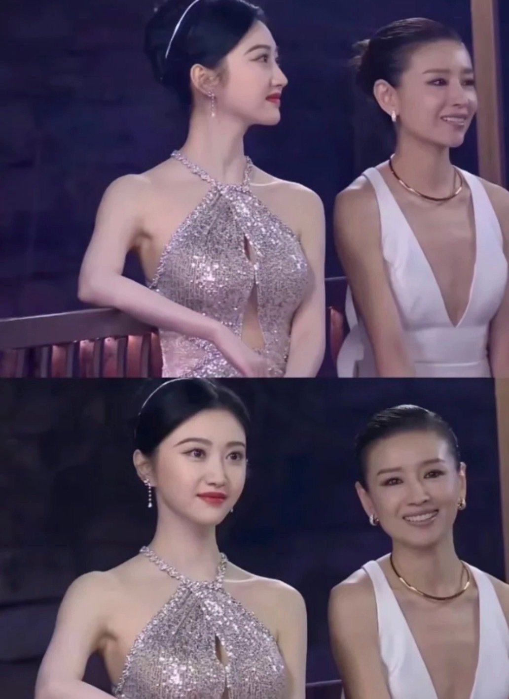 她俩只差8岁！
两种风格两种感觉！这谁能看出来啊 ​
