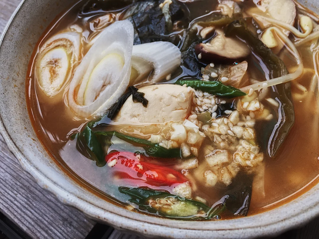 周五☁️｜【大酱汤】🥣【牛肉煎饺】🥟