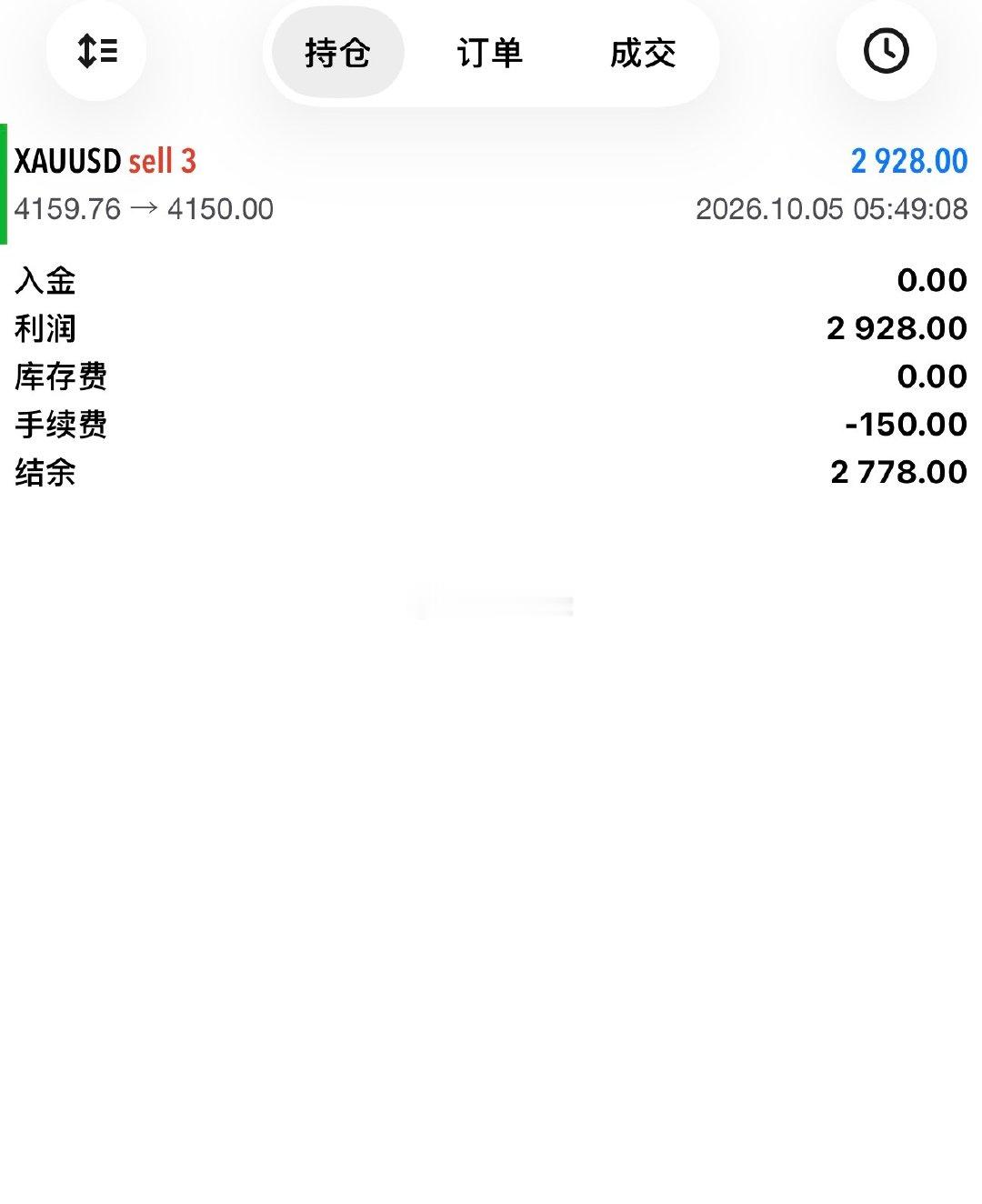 醒醒，点开账户收钱[ok]#黄金[超话]##金价##现货黄金##财经##金银油美股期指比特币集体上涨# ​