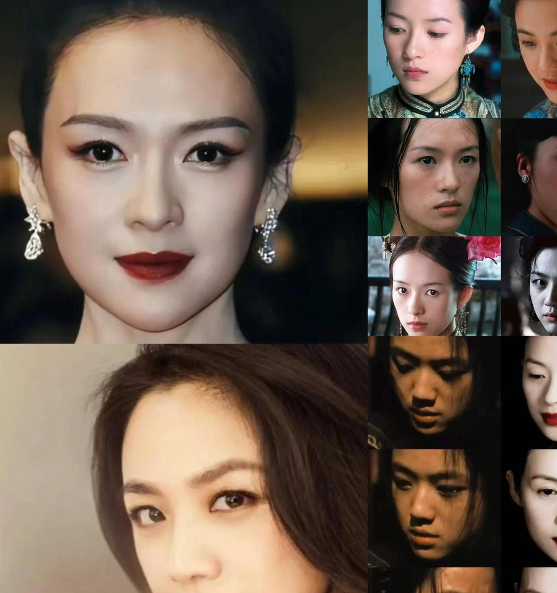 李安被问到汤唯和章子怡有什么不一样，他只回了一句话。

章子怡那张脸，随便怎么拍都好看。

汤唯呢，得找到合适的角度才出彩。

这话说得真准。章子怡面部轮廓收得紧，线条顺滑，镜头怼上去基本没有死角。

汤唯骨骼感更强，脸上留白多，第一眼未必惊艳，但那股子文艺气质藏不住。

光打对了，角度找好了，她身