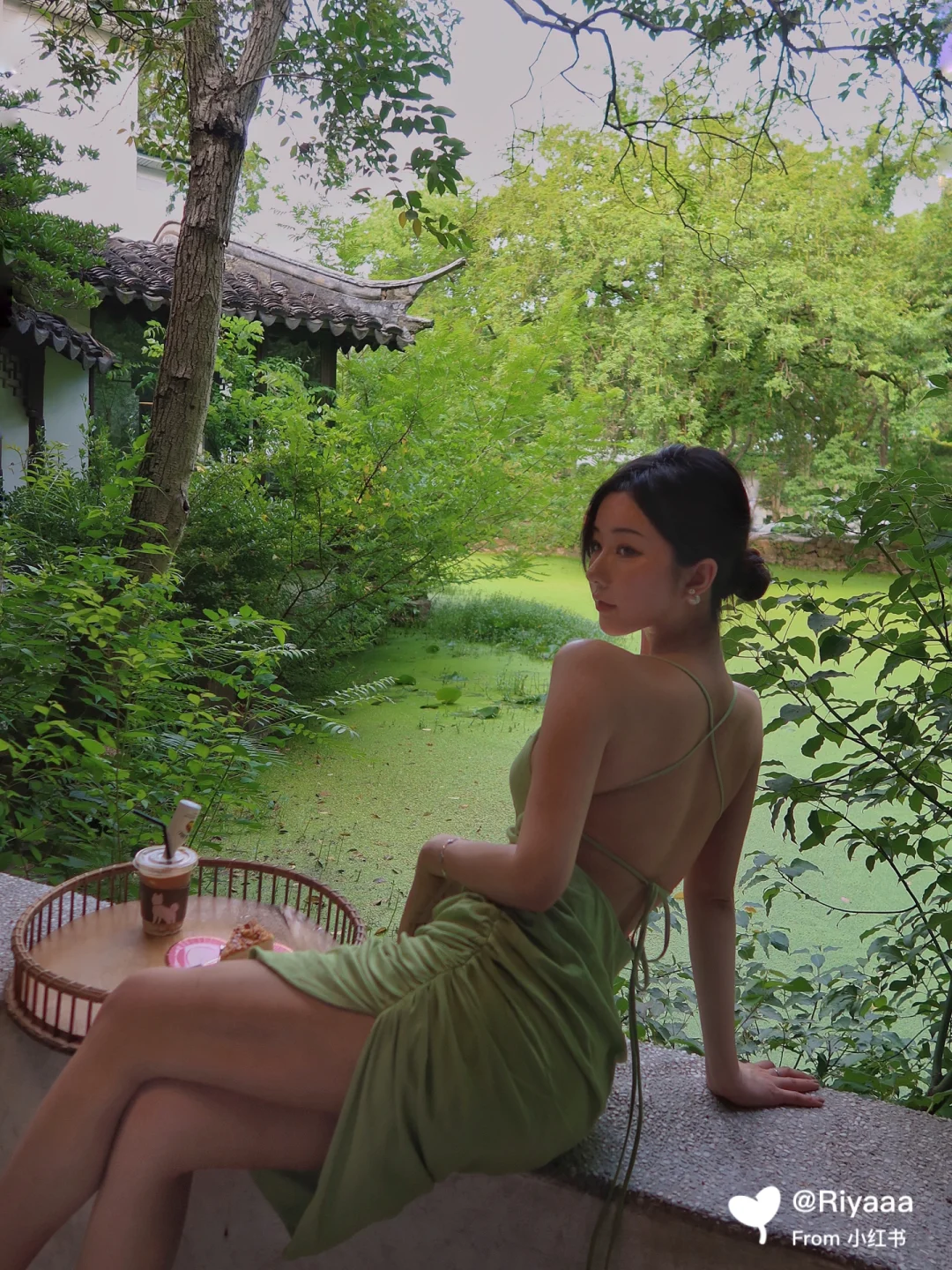 苏州探店｜最美苏式园林风碧水咖啡店——绿狗