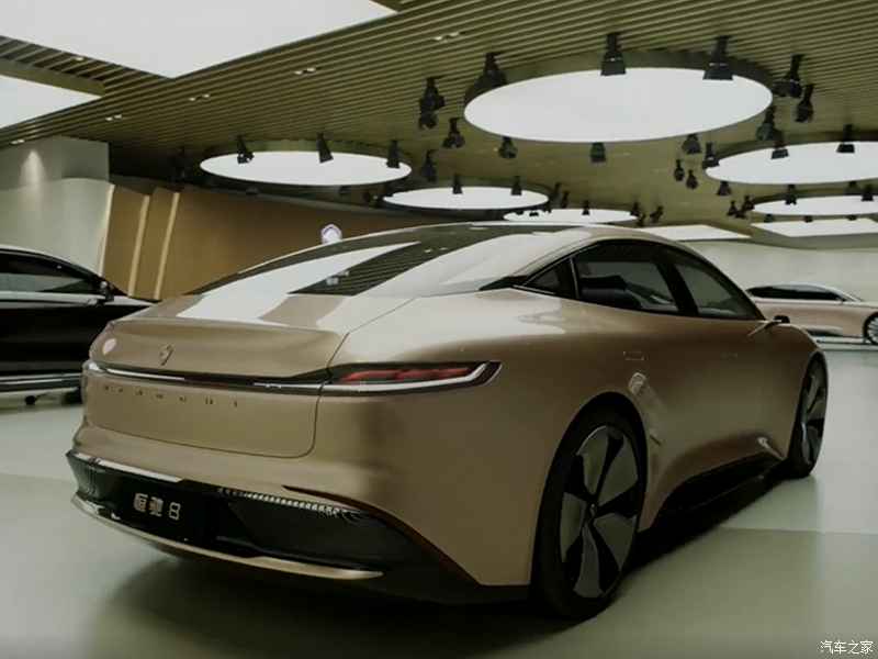 2021上海車展: 中大型純電轎跑恒馳8發佈-圖5