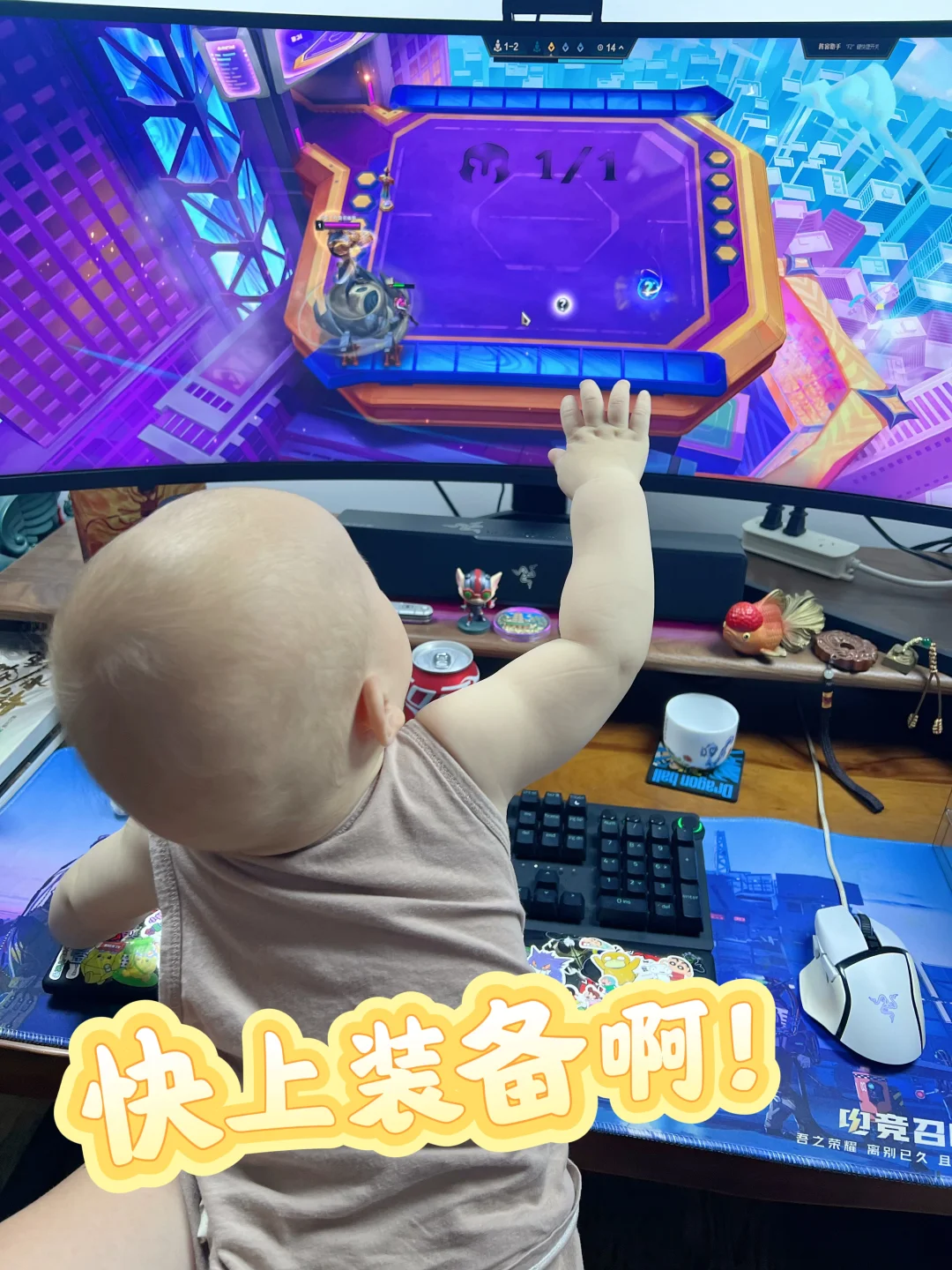 云顶一岁小玩家！