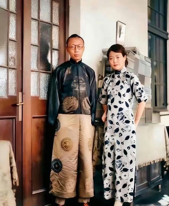 这是溥仪和婉蓉最真实的容貌，不是电视剧里