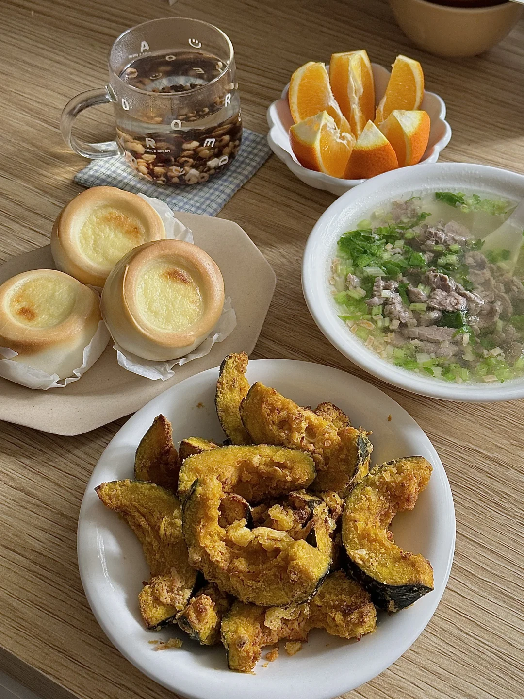 空气炸锅懒人食谱｜蒜香蛋黄烤贝贝南瓜