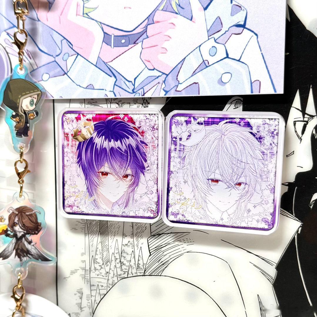 做成了冰箱贴✧⁺⸜(●˙▾˙●)⸝⁺✧  （大眼怎么吞画质这么严重） ​​​