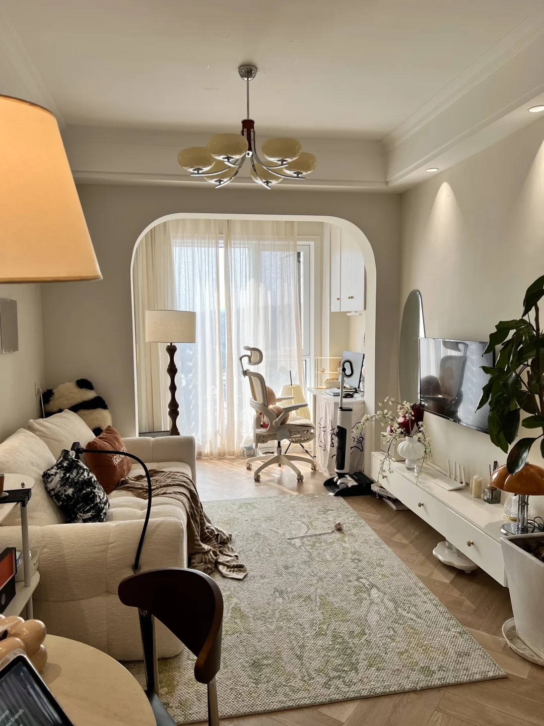 虽然只有37㎡🥹，却是我给自己的安全感～