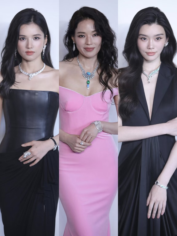 今日Cartier活动上的男女明星生图📸