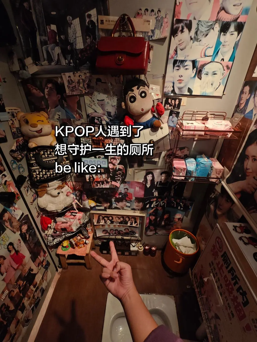 kpop人遇到了想守护一生的厕所be like