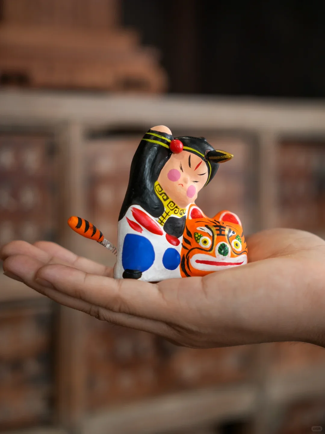 没见过这么可爱的武松和老虎