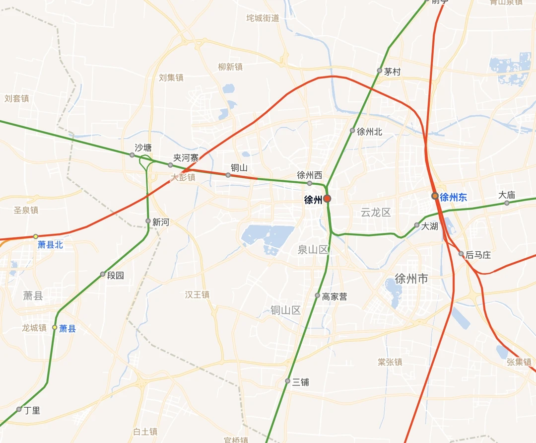 徐州从运河时代到高铁时代，一直是交通枢纽