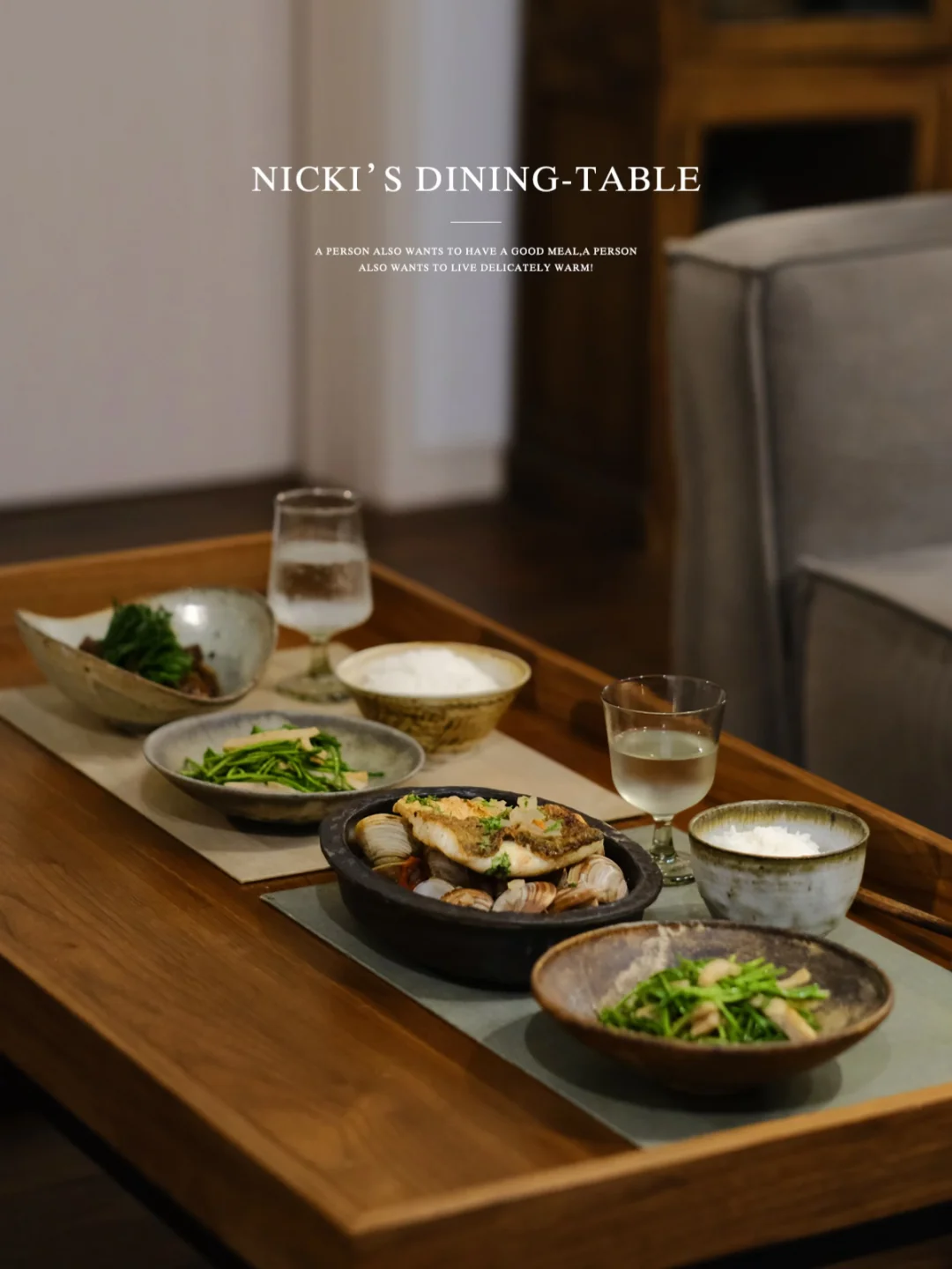 二人食｜认真做饭，把每一餐都吃好…